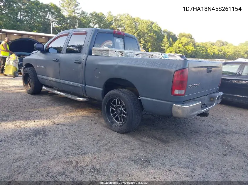 2005 Dodge Ram 1500 Slt/Laramie VIN: 1D7HA18N45S261154 Lot: 42583839