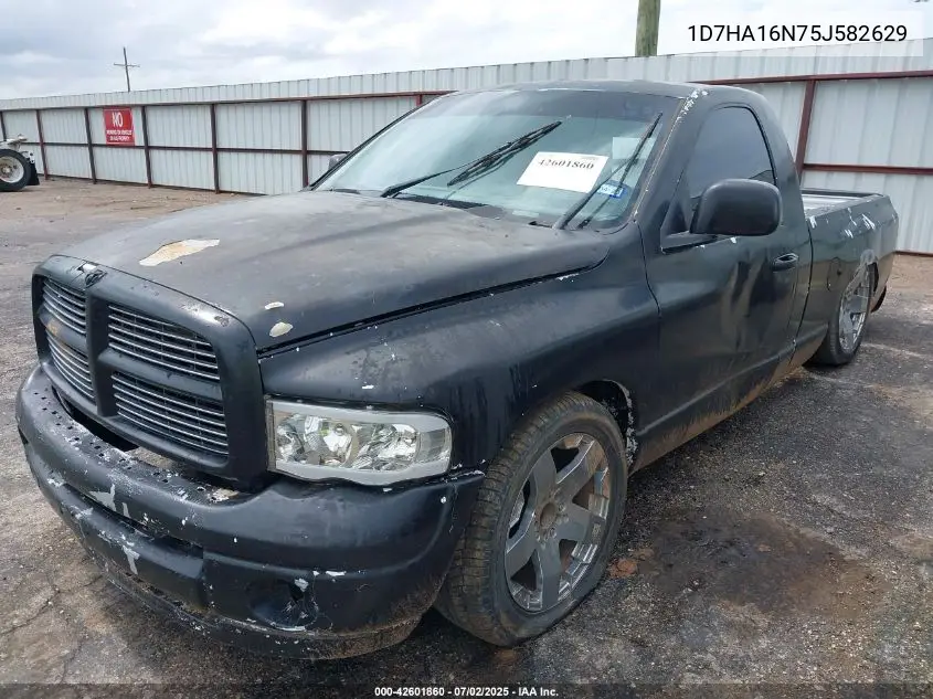2005 Dodge Ram 1500 Slt/Laramie VIN: 1D7HA16N75J582629 Lot: 42601860