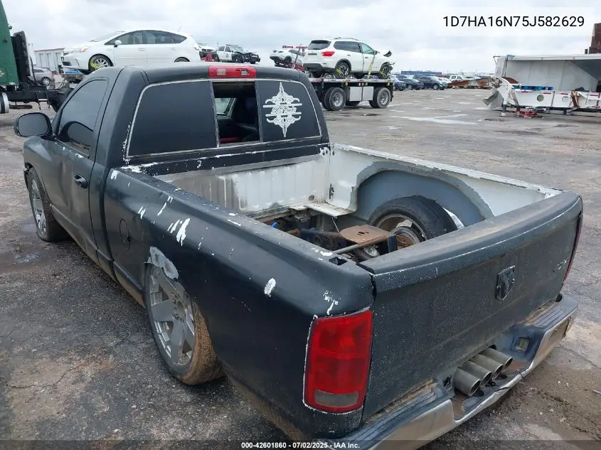 2005 Dodge Ram 1500 Slt/Laramie VIN: 1D7HA16N75J582629 Lot: 42601860