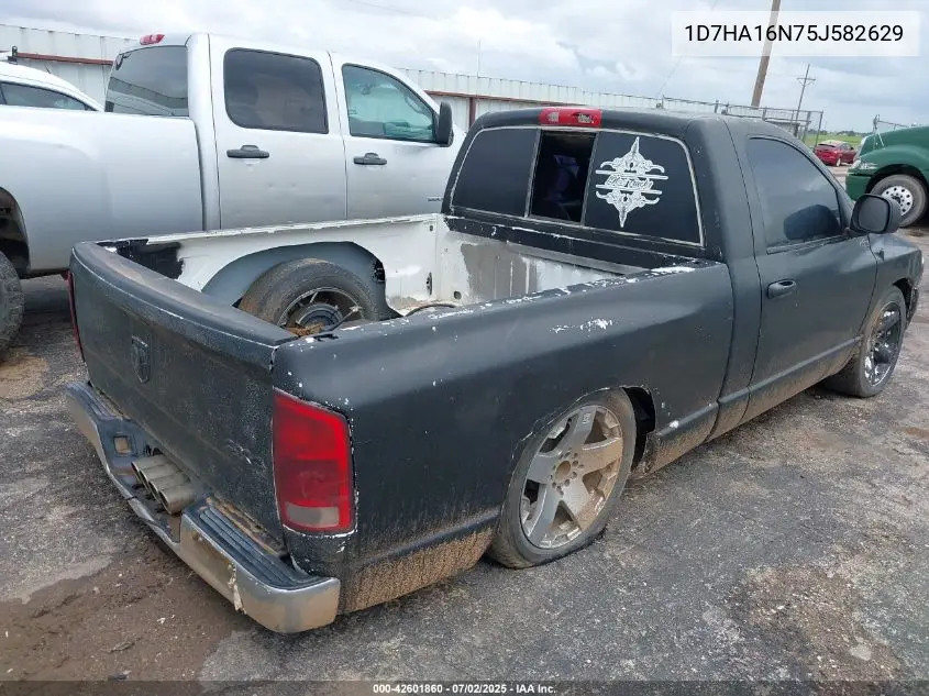 2005 Dodge Ram 1500 Slt/Laramie VIN: 1D7HA16N75J582629 Lot: 42601860