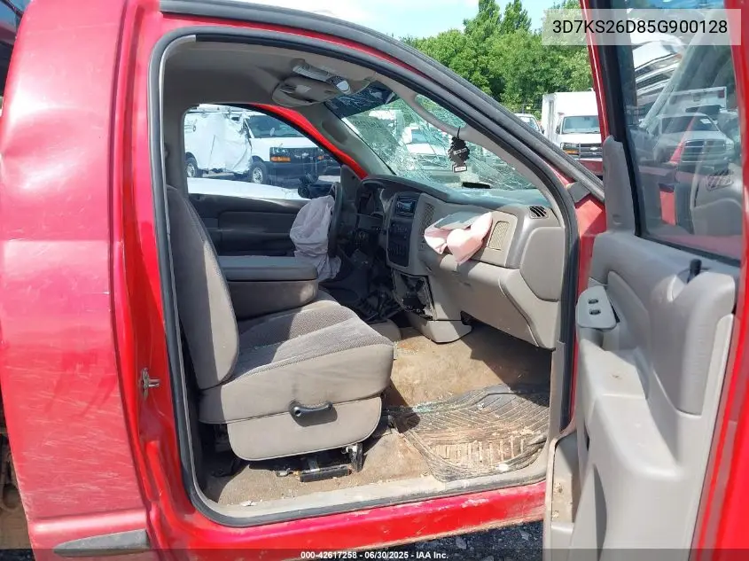 2005 Dodge Ram 2500 Slt/Laramie VIN: 3D7KS26D85G900128 Lot: 42617258