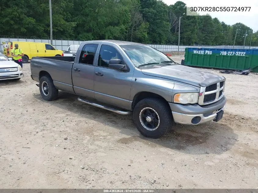 2005 Dodge Ram 2500 Slt/Laramie VIN: 3D7KR28C55G724977 Lot: 42632624