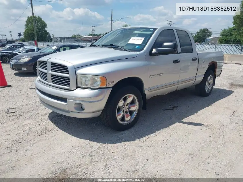 2005 Dodge Ram 1500 St/Slt VIN: 1D7HU18D15S352512 Lot: 42640090