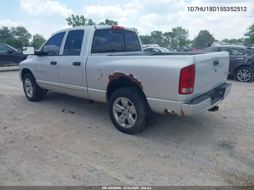 2005 Dodge Ram 1500 St/Slt VIN: 1D7HU18D15S352512 Lot: 42640090