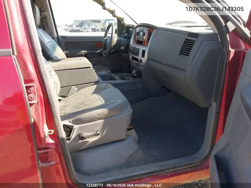 2006 Dodge Ram 2500 St/Slt VIN: 1D7KS28C36J143305 Lot: 12338773