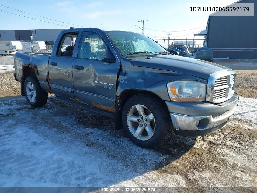2006 Dodge Ram 1500 St/Slt VIN: 1D7HU18206S592179 Lot: 30058829