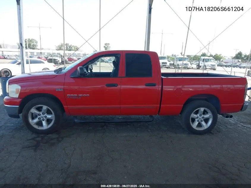 2006 Dodge Ram 1500 Slt VIN: 1D7HA18206S661204 Lot: 42615839