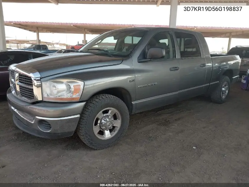2006 Dodge Ram 1500 Slt VIN: 3D7KR19D56G198837 Lot: 42621383