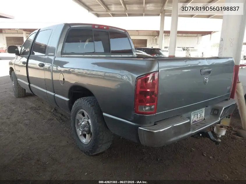 2006 Dodge Ram 1500 Slt VIN: 3D7KR19D56G198837 Lot: 42621383
