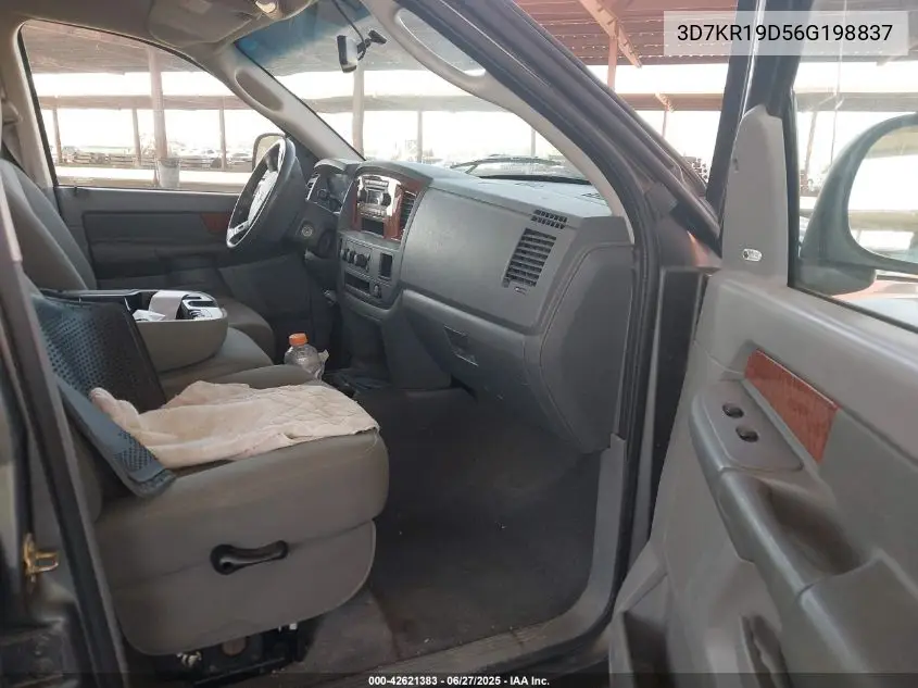 2006 Dodge Ram 1500 Slt VIN: 3D7KR19D56G198837 Lot: 42621383