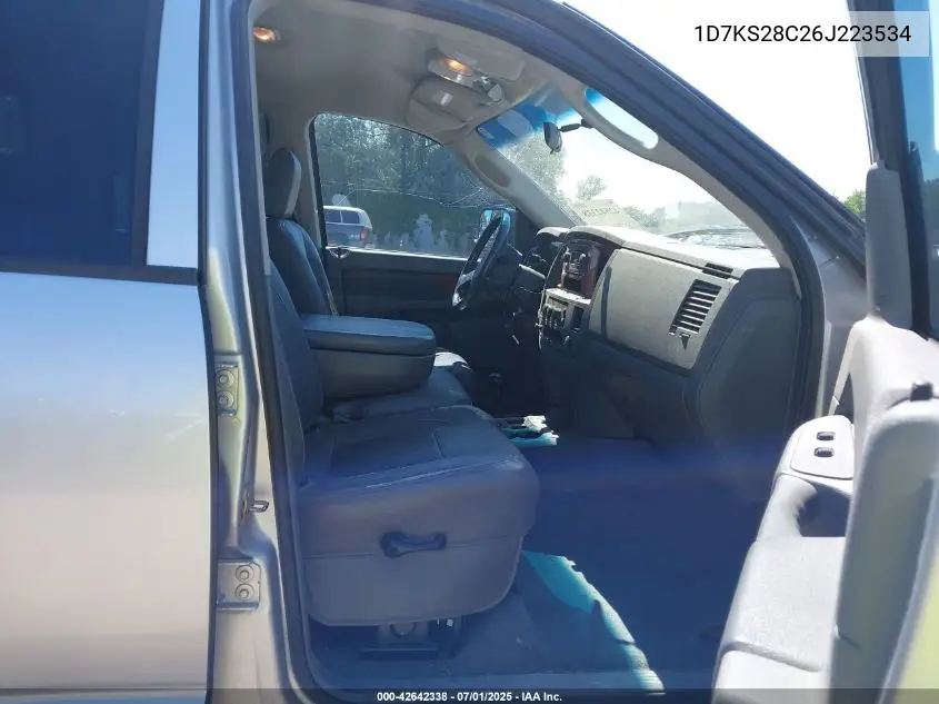 2006 Dodge Ram 2500 Slt/Sport VIN: 1D7KS28C26J223534 Lot: 42642338