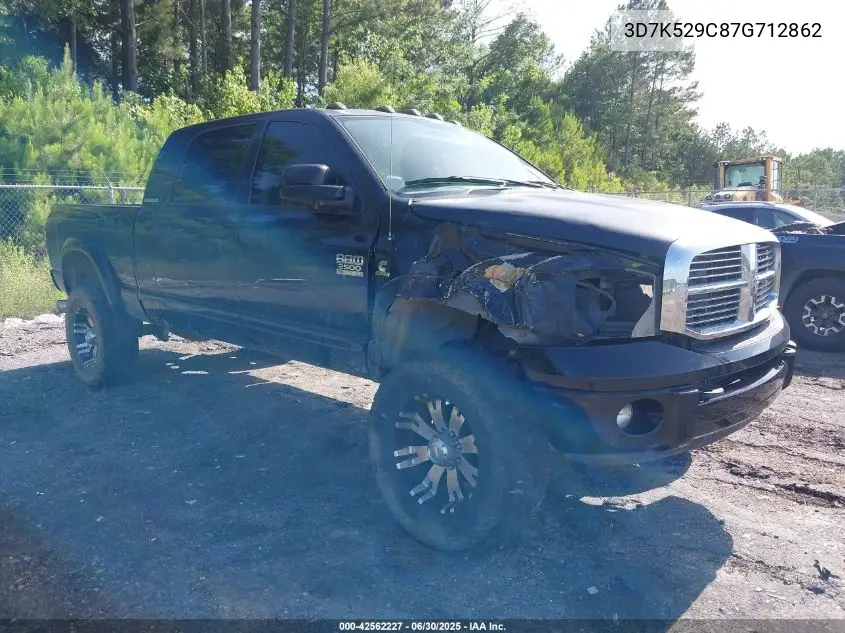 2007 Dodge Ram 2500 VIN: 3D7K529C87G712862 Lot: 42562227