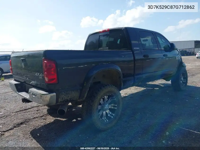 2007 Dodge Ram 2500 VIN: 3D7K529C87G712862 Lot: 42562227