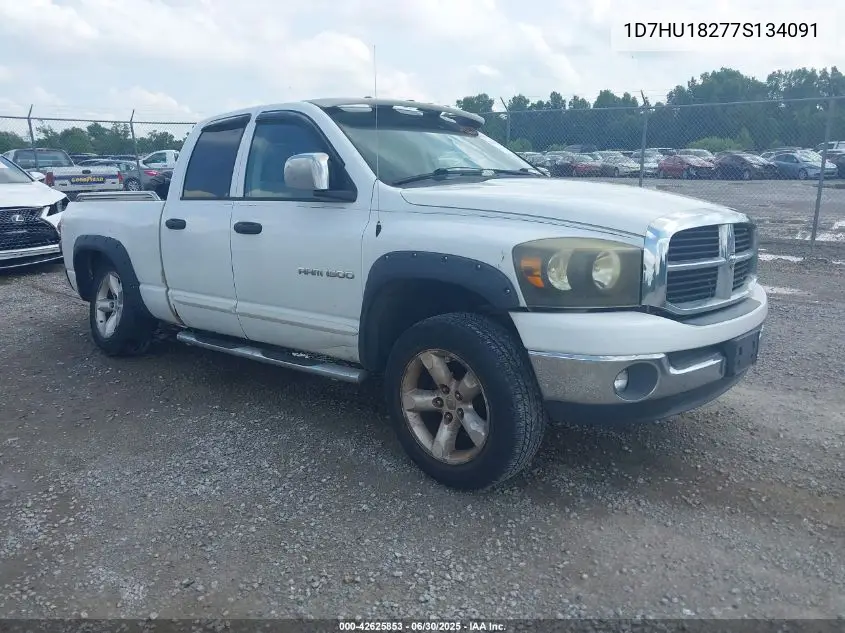 2007 Dodge Ram 1500 Slt/Trx4 Off Road/Sport VIN: 1D7HU18277S134091 Lot: 42625853