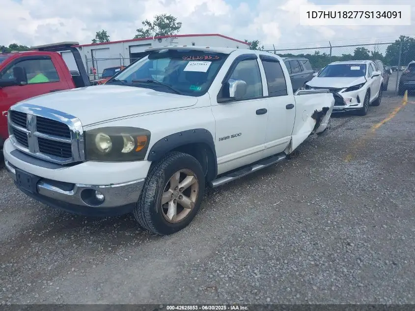 2007 Dodge Ram 1500 Slt/Trx4 Off Road/Sport VIN: 1D7HU18277S134091 Lot: 42625853