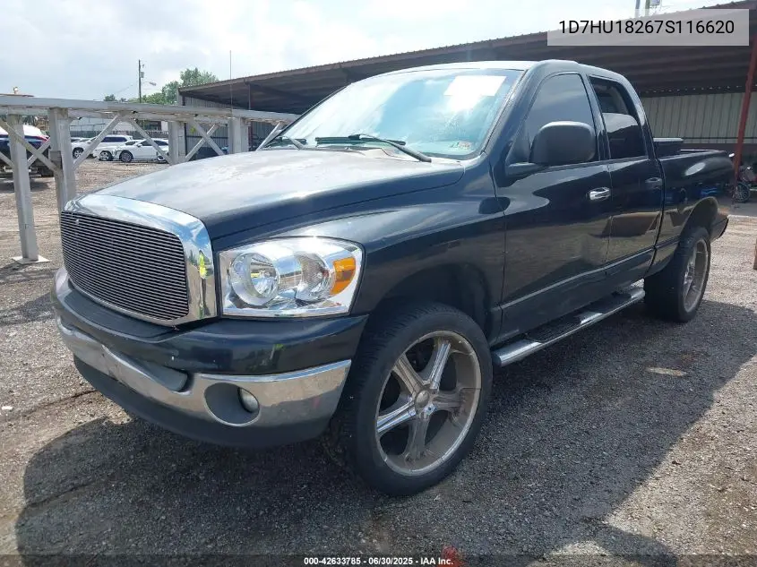2007 Dodge Ram 1500 Slt/Trx4 Off Road/Sport VIN: 1D7HU18267S116620 Lot: 42633785