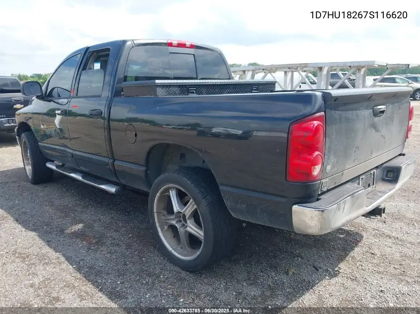 2007 Dodge Ram 1500 Slt/Trx4 Off Road/Sport VIN: 1D7HU18267S116620 Lot: 42633785