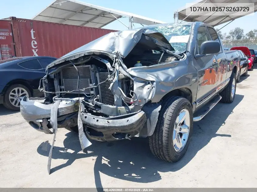 2007 Dodge Ram 1500 Laramie VIN: 1D7HA18257S263729 Lot: 42653985