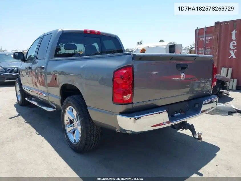 2007 Dodge Ram 1500 Laramie VIN: 1D7HA18257S263729 Lot: 42653985
