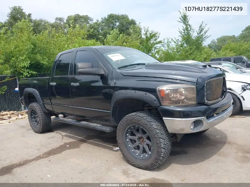 2007 Dodge Ram 1500 Slt/Trx4 Off Road/Sport VIN: 1D7HU18277S221439 Lot: 42804843