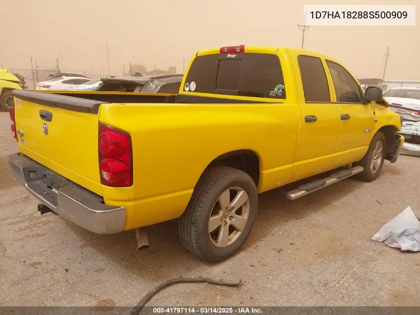 2008 Dodge Ram 1500 Slt VIN: 1D7HA18288S500909 Lot: 41797114