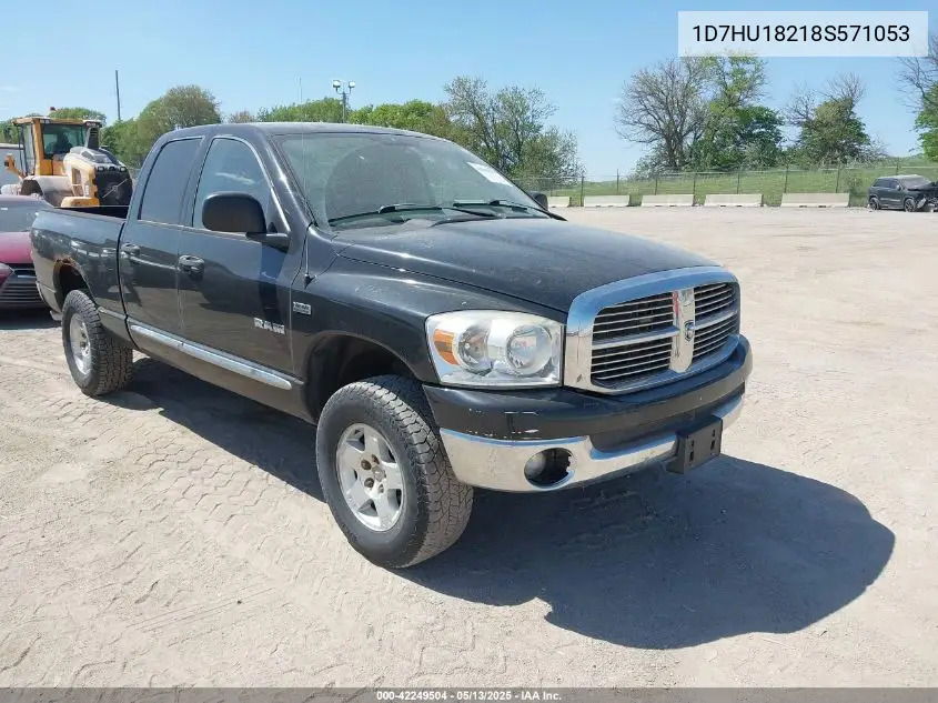 2008 Dodge Ram 1500 Slt VIN: 1D7HU18218S571053 Lot: 42249504