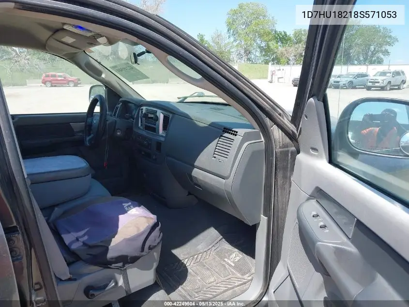 2008 Dodge Ram 1500 Slt VIN: 1D7HU18218S571053 Lot: 42249504
