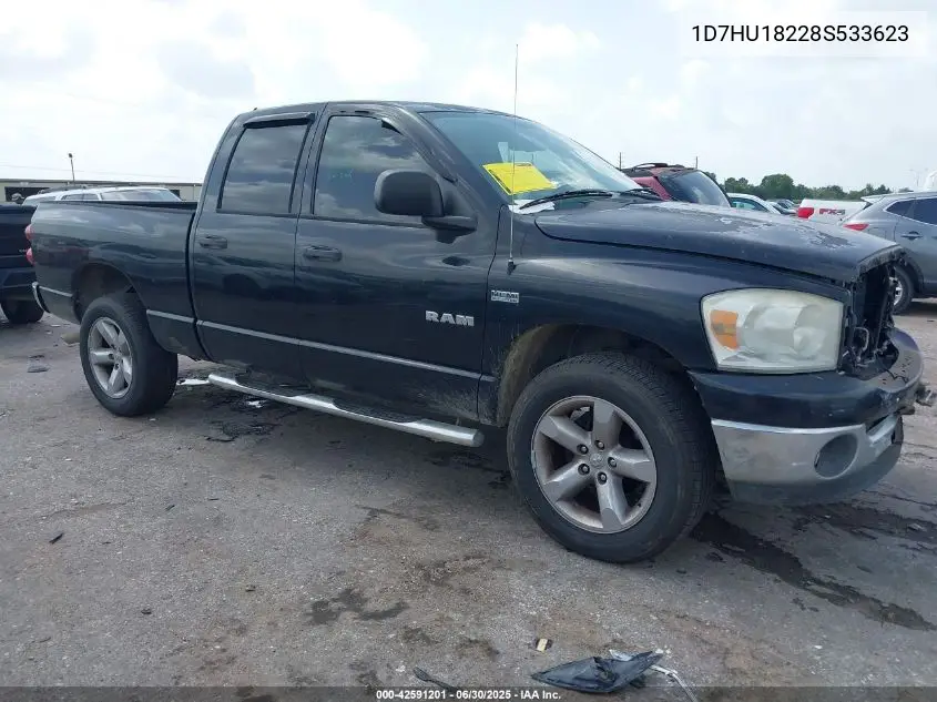 2008 Dodge Ram 1500 Slt VIN: 1D7HU18228S533623 Lot: 42591201