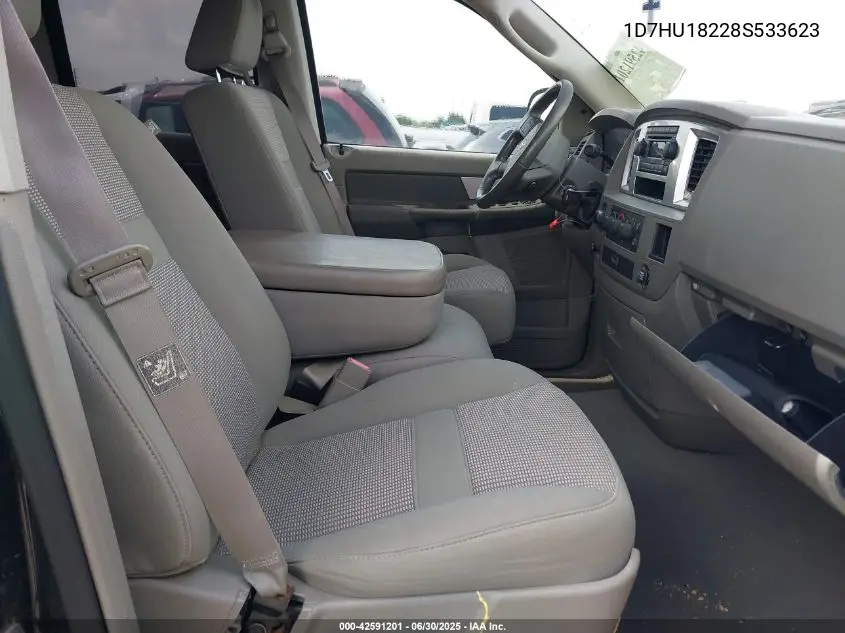 2008 Dodge Ram 1500 Slt VIN: 1D7HU18228S533623 Lot: 42591201