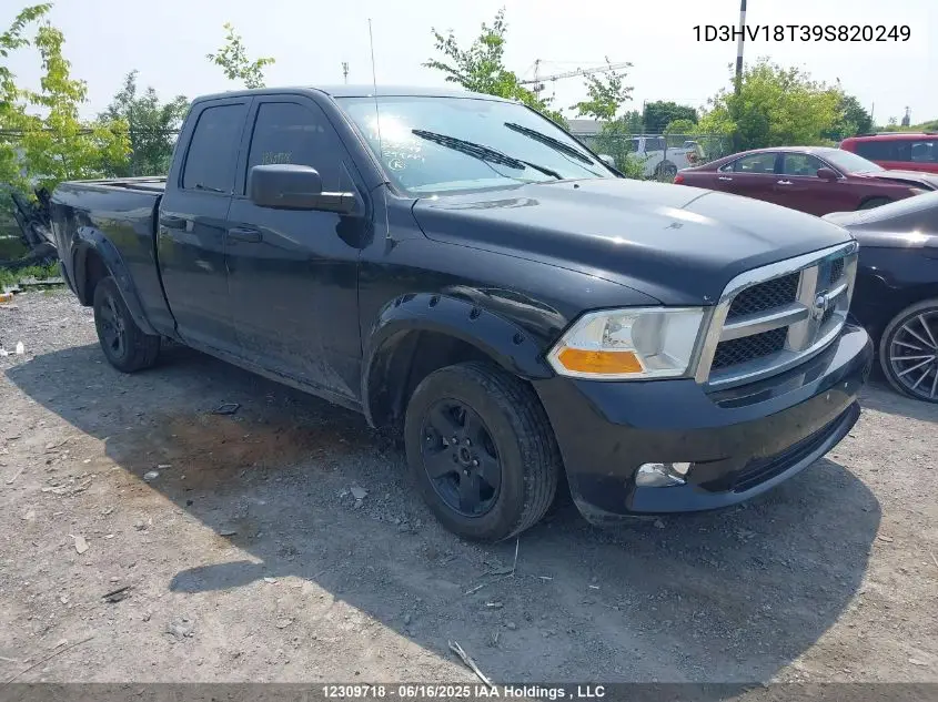 2009 Dodge Ram 1500 Slt/Sport VIN: 1D3HV18T39S820249 Lot: 12309718