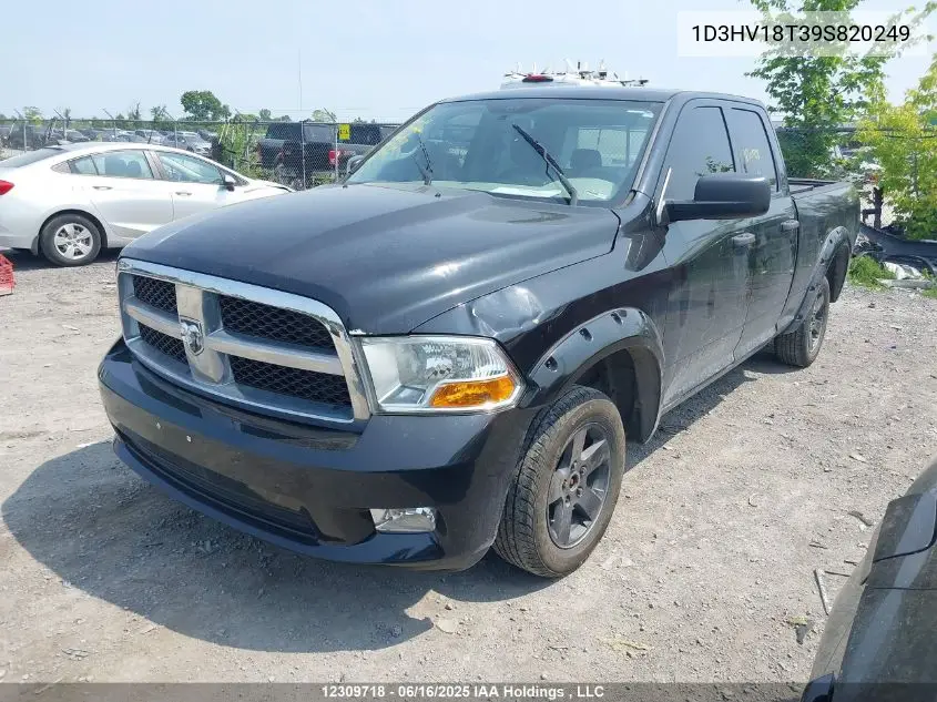 2009 Dodge Ram 1500 Slt/Sport VIN: 1D3HV18T39S820249 Lot: 12309718