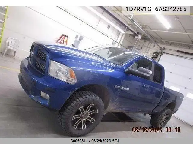 2010 Dodge Ram 1500 VIN: 1D7RV1GT6AS242785 Lot: 30065811