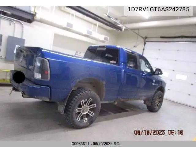 2010 Dodge Ram 1500 VIN: 1D7RV1GT6AS242785 Lot: 30065811