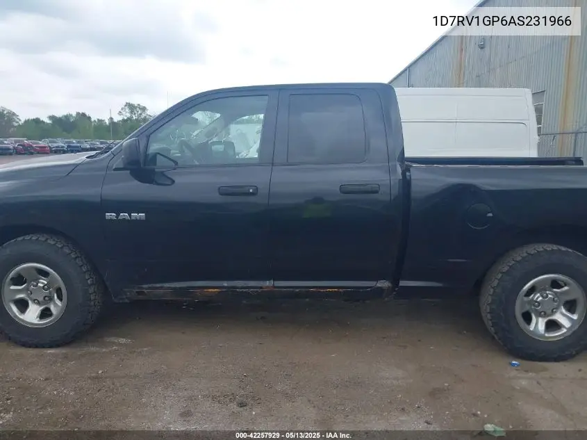 2010 Dodge Ram 1500 St VIN: 1D7RV1GP6AS231966 Lot: 42257929