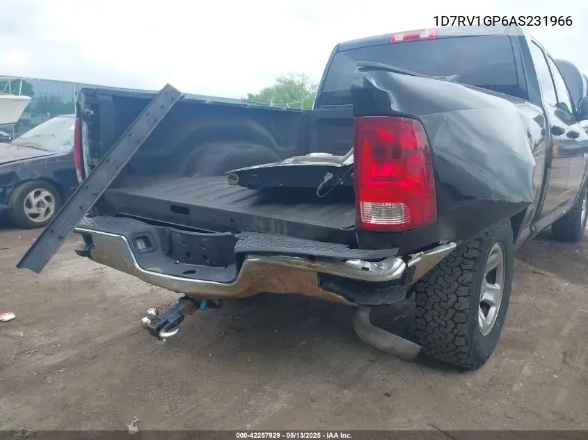2010 Dodge Ram 1500 St VIN: 1D7RV1GP6AS231966 Lot: 42257929