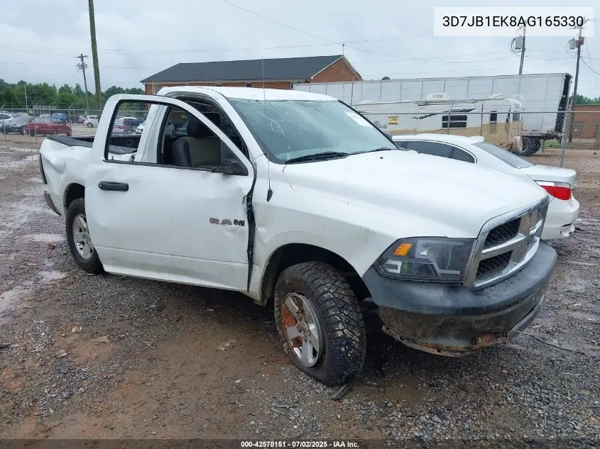 2010 Dodge Ram 1500 St VIN: 3D7JB1EK8AG165330 Lot: 42578151