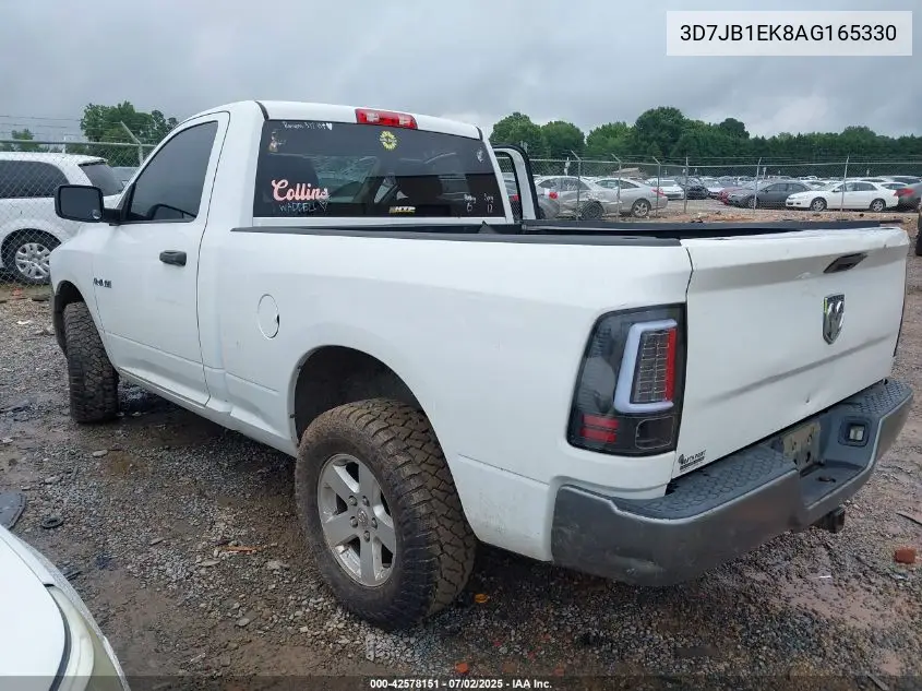 2010 Dodge Ram 1500 St VIN: 3D7JB1EK8AG165330 Lot: 42578151