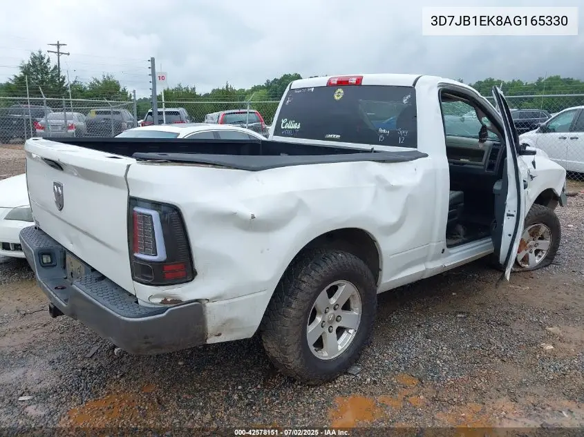 2010 Dodge Ram 1500 St VIN: 3D7JB1EK8AG165330 Lot: 42578151