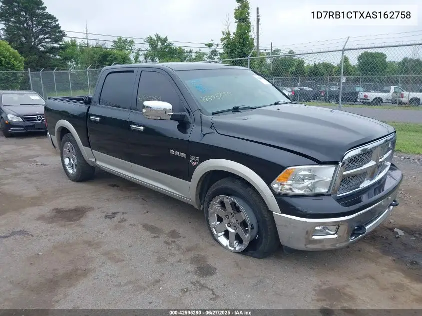2010 Dodge Ram 1500 Laramie VIN: 1D7RB1CTXAS162758 Lot: 42595290