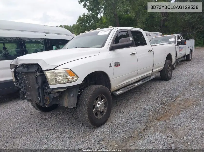 2010 Dodge Ram 3500 VIN: 3D73Y3CL8AG129538 Lot: 42610953