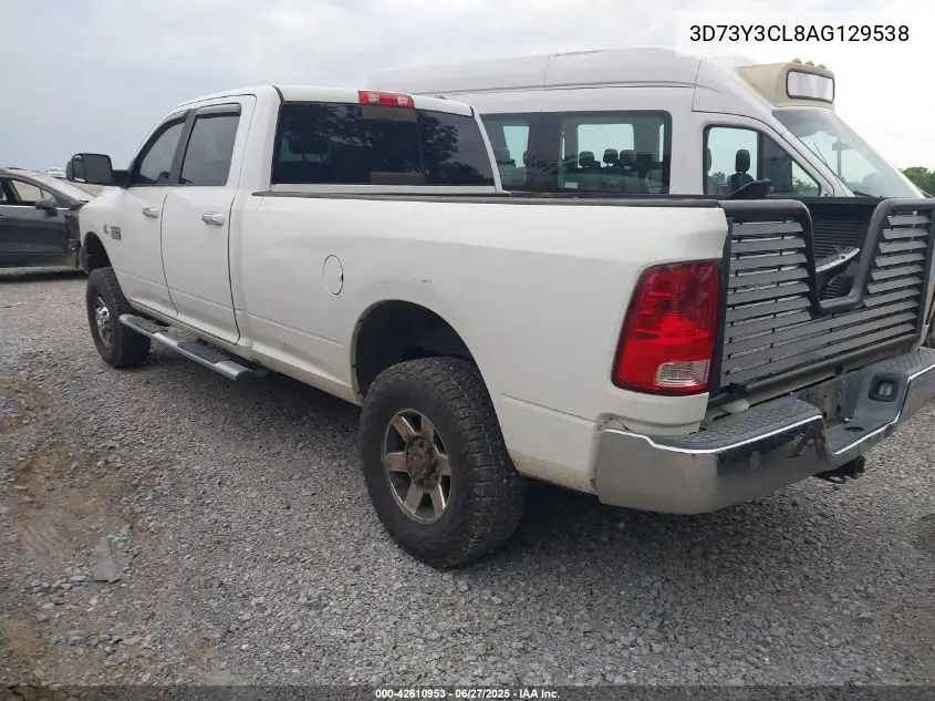 2010 Dodge Ram 3500 VIN: 3D73Y3CL8AG129538 Lot: 42610953