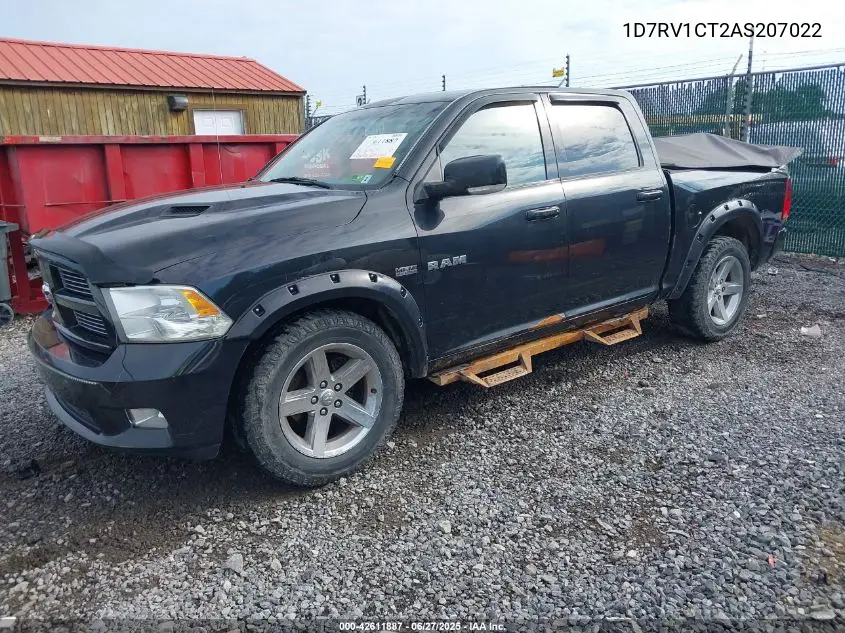 2010 Dodge Ram 1500 Slt/Sport/Trx VIN: 1D7RV1CT2AS207022 Lot: 42611887