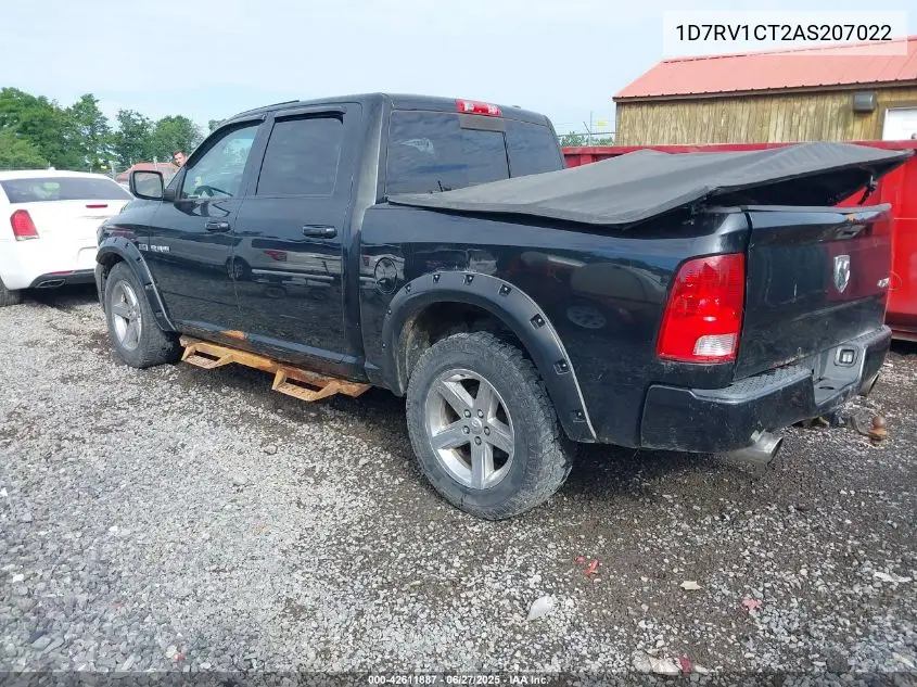2010 Dodge Ram 1500 Slt/Sport/Trx VIN: 1D7RV1CT2AS207022 Lot: 42611887