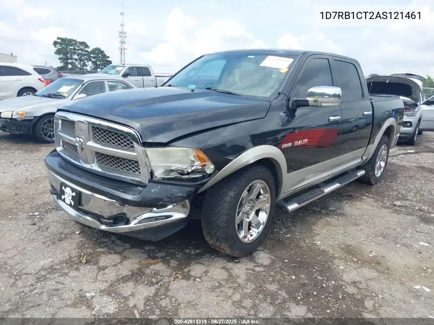 2010 Dodge Ram 1500 Laramie VIN: 1D7RB1CT2AS121461 Lot: 42615319