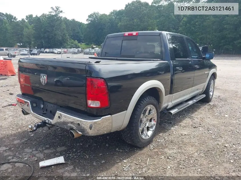 2010 Dodge Ram 1500 Laramie VIN: 1D7RB1CT2AS121461 Lot: 42615319