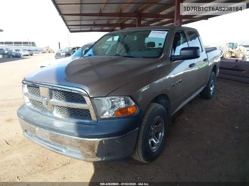 2010 Dodge Ram 1500 St VIN: 1D7RB1CT6AS238184 Lot: 42620600