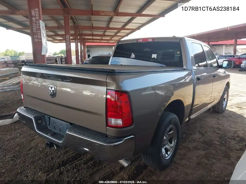 2010 Dodge Ram 1500 St VIN: 1D7RB1CT6AS238184 Lot: 42620600