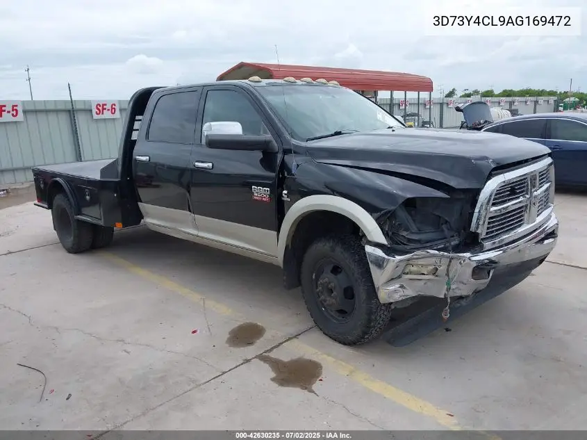 2010 Dodge Ram 3500 Laramie VIN: 3D73Y4CL9AG169472 Lot: 42630235