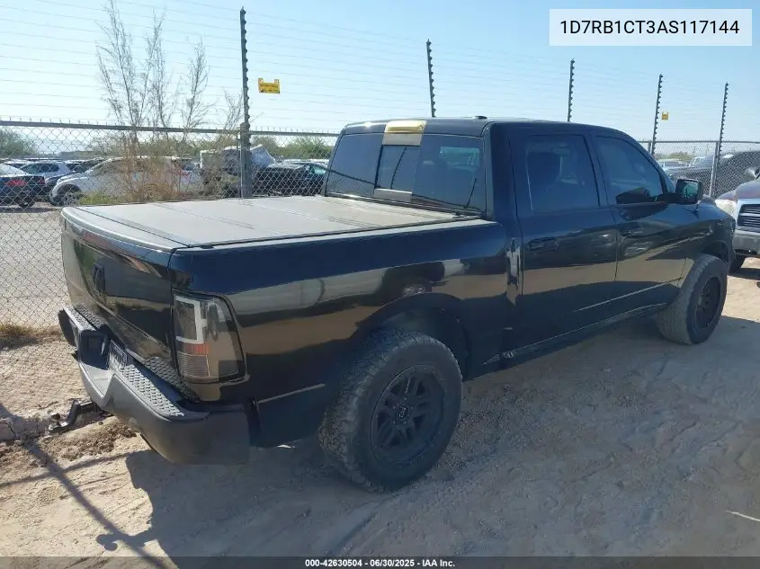 2010 Dodge Ram 1500 Slt/Sport/Trx VIN: 1D7RB1CT3AS117144 Lot: 42630504
