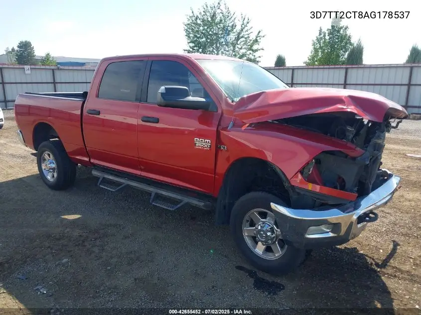 2010 Dodge Ram 2500 Slt/Power Wagon VIN: 3D7TT2CT8AG178537 Lot: 42655452